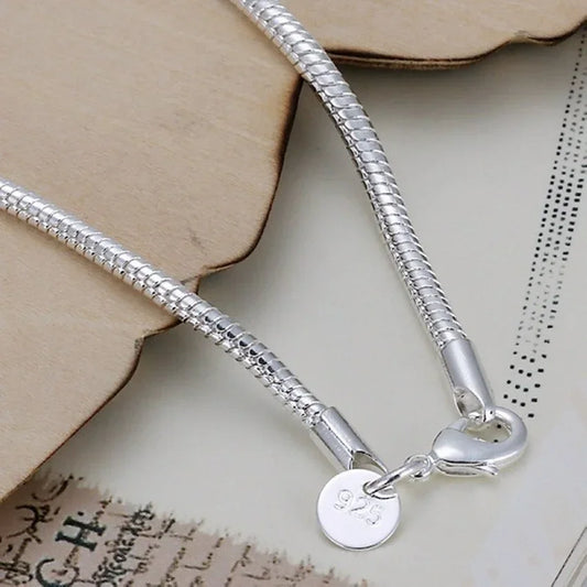 Esencia Sutil: Pulsera en Plata con Cierre Clásico de Ganchito
