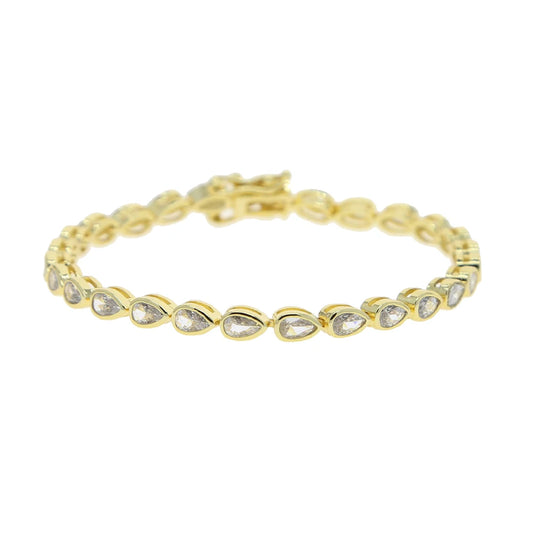 Armonía Viva: Pulsera Tennis en Plata con Zirconias de Colores y Formas Variadas
