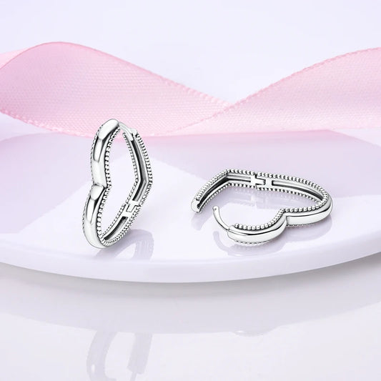 Círculos de Color: Aros en Plata Disponible en Varias Tonalidades