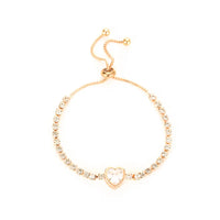 Brillo a Tu Ritmo: Pulsera Ajustable en Plata u Oro con Zirconias de Fantasía