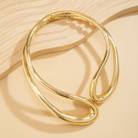 Poder Sutil: Collar y Pulsera Abiertos en Plata u Oro de Diseño Macizo
