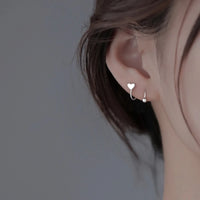 Brillo con Intención: Mini Studs con Corazón o Estrella en Plata