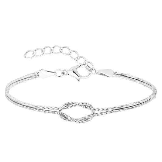 Inicial de Luz: Pulsera en Plata u Oro con Charm Personalizado de Letra