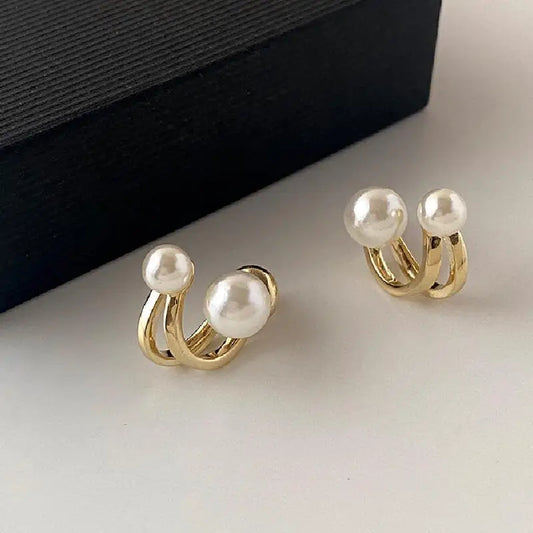 Toque de Perla: Pendientes con Perlas en las Extremidades