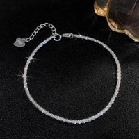 Brillo a Tu Ritmo: Pulsera Ajustable en Plata u Oro con Zirconias de Fantasía