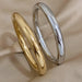 Círculo Perfecto: Bangle en Plata u Oro de Estilo Atemporal