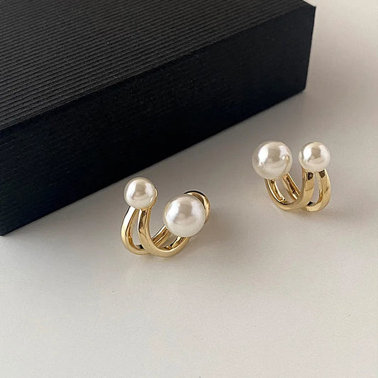 Toque de Perla: Pendientes con Perlas en las Extremidades